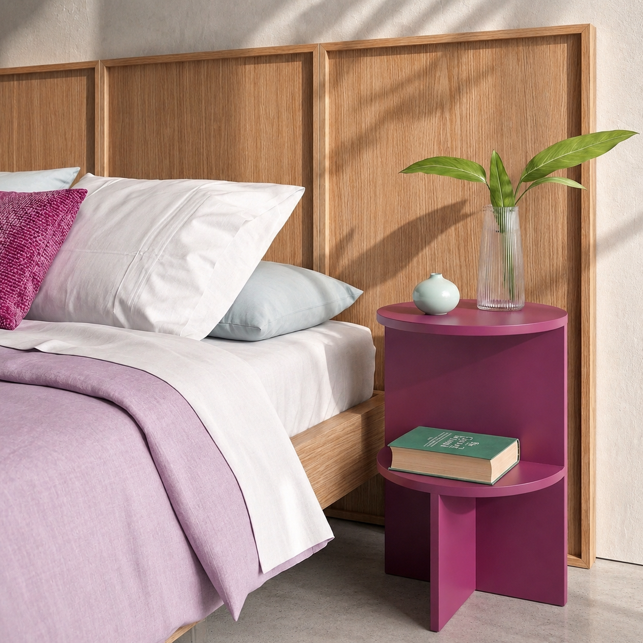 Velador Magnolia Circular | Elige tu color