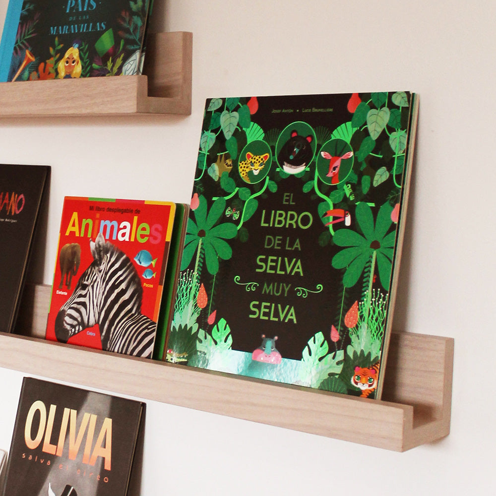 REPISA CUADROS / LIBROS BLANQUEADA