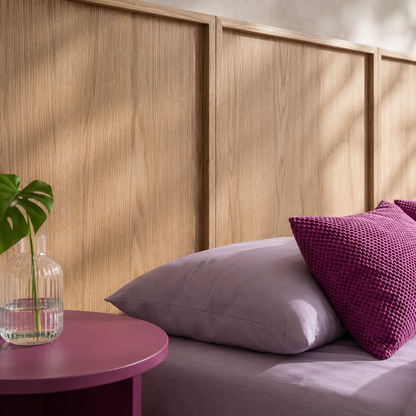 Respaldo de Cama Magnolia con Veladores de Color