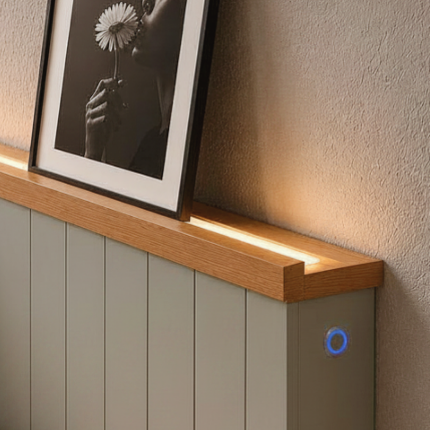 Respaldo de Cama Agave con Veladores