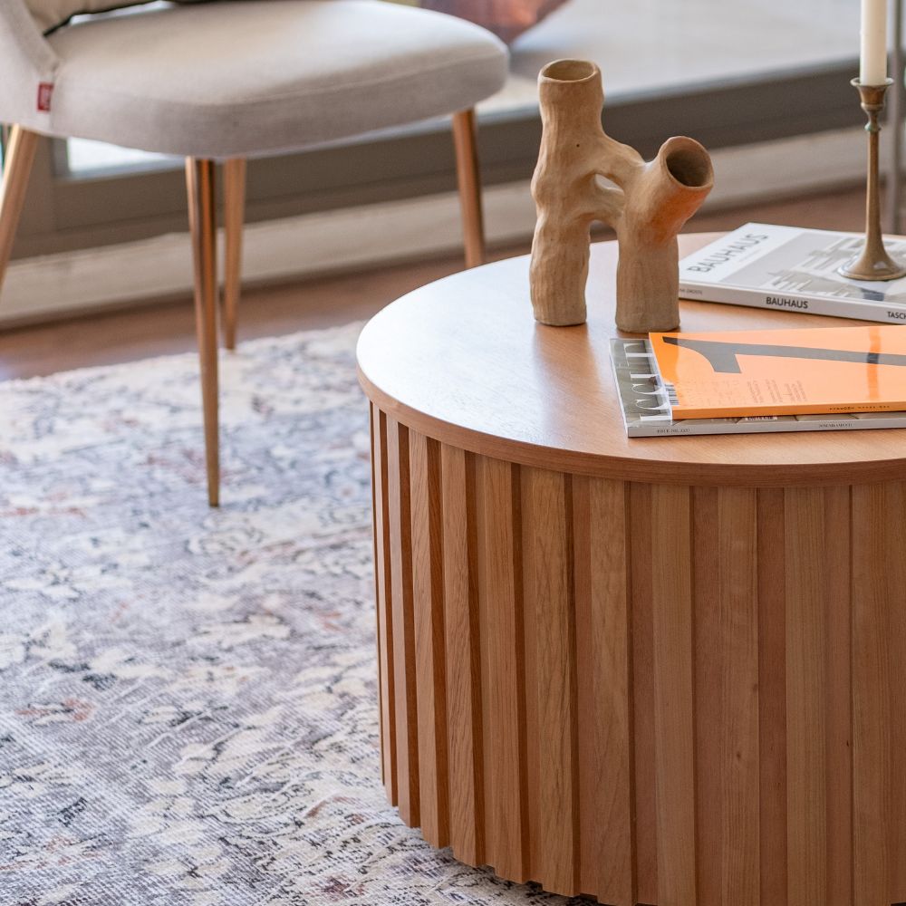 MESA CENTRO REDONDA TORTEL