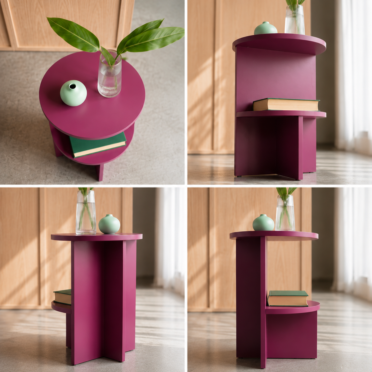 Velador Magnolia Circular | Elige tu color