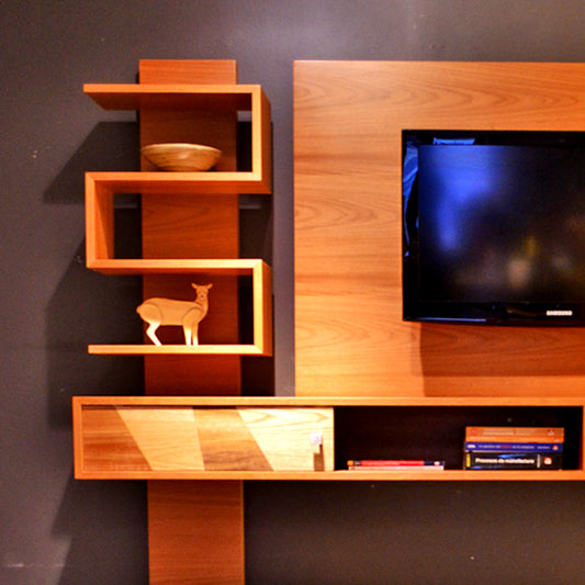 RACK TV FLOTANTE ACONCAGUA PATCHWORK