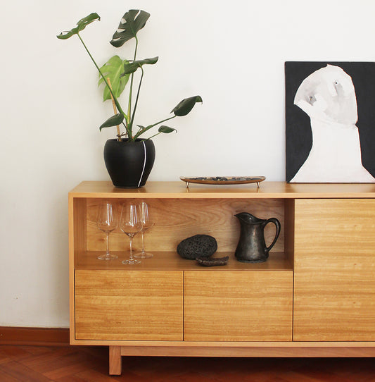 RACK TV ATACAMA NATURAL 170 cm
