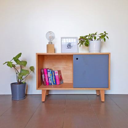 RACK/ARRIMO AUDIO JUNCAL MADERA Y GRIS 90 cm