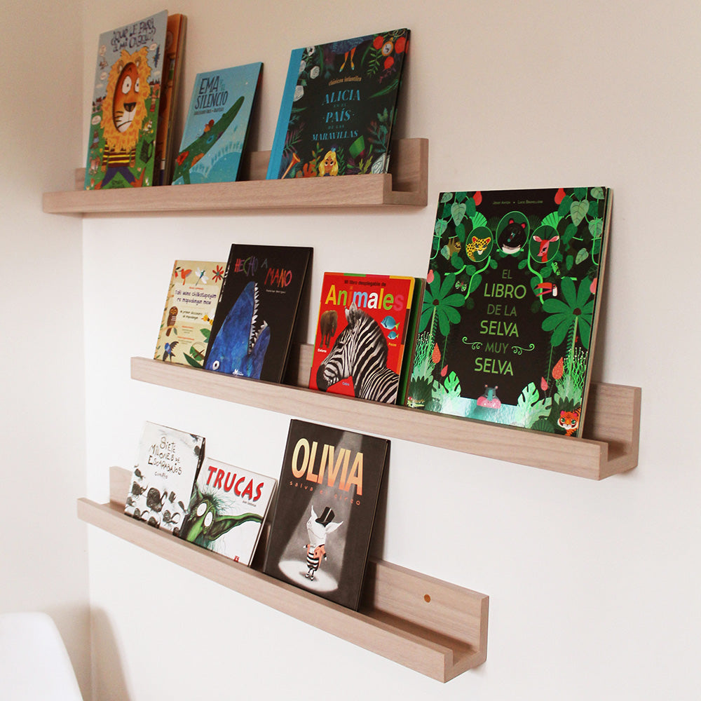 REPISA CUADROS / LIBROS BLANQUEADA